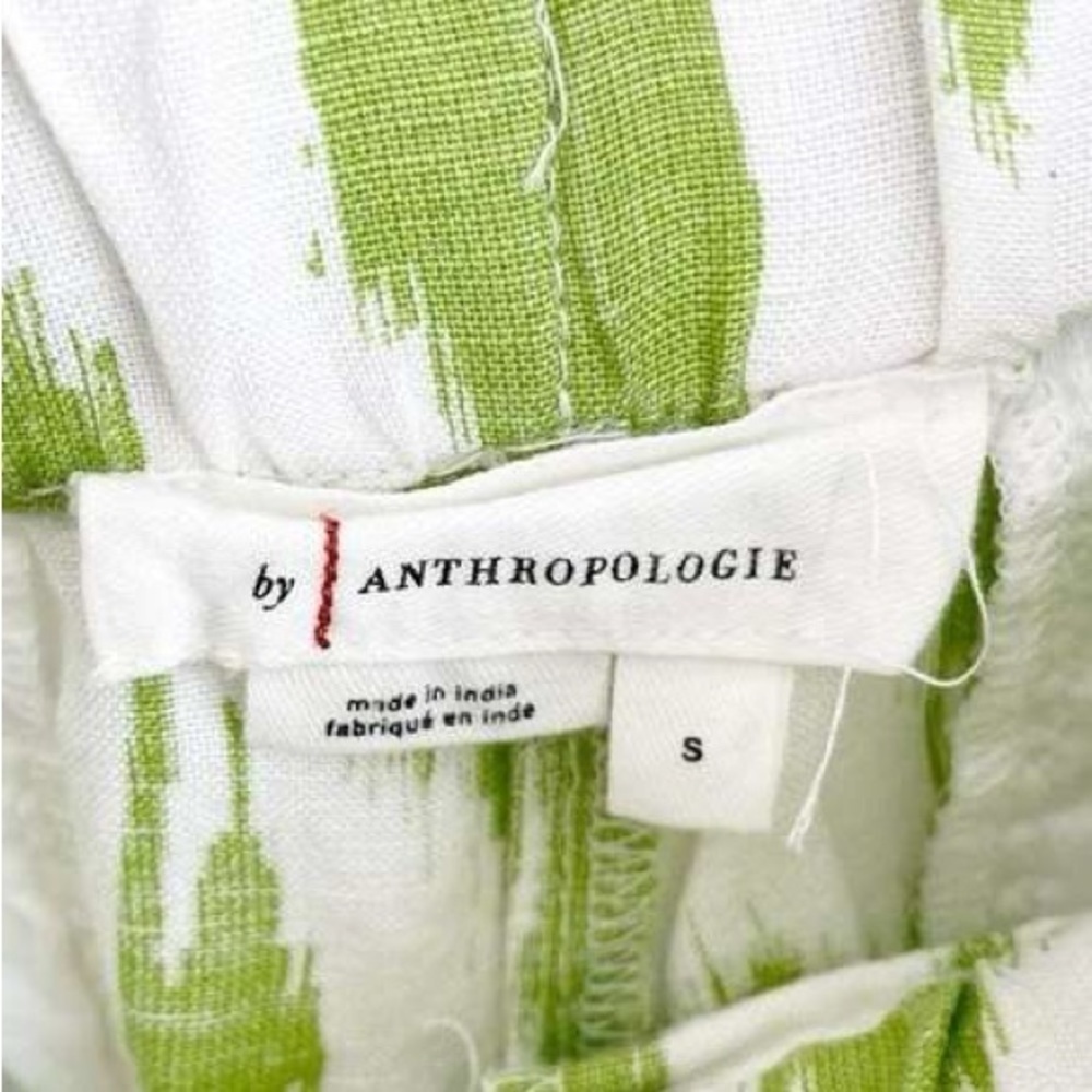 Anthropologie Breezy Paperbag Shorts in Chartreuse - Small - Picture 5 of 6